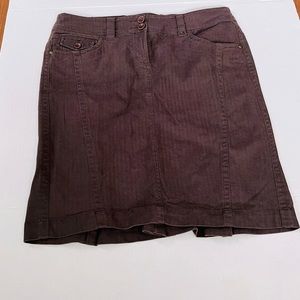 Esprit Women Brown Casual Skirt 8
